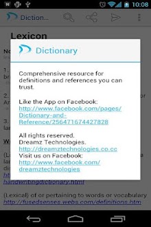 The Dictionary