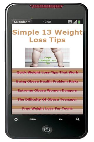 Simple 13 Weight Loss Tips