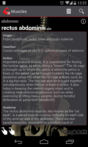 免費下載健康APP|CompleteFit Muscles Reference app開箱文|APP開箱王