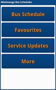 Mississauga Bus Schedules Screenshots 1