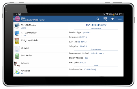 Odoo Mobile - screenshot thumbnail