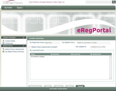 Celerion Clinical Studies Screenshots 9
