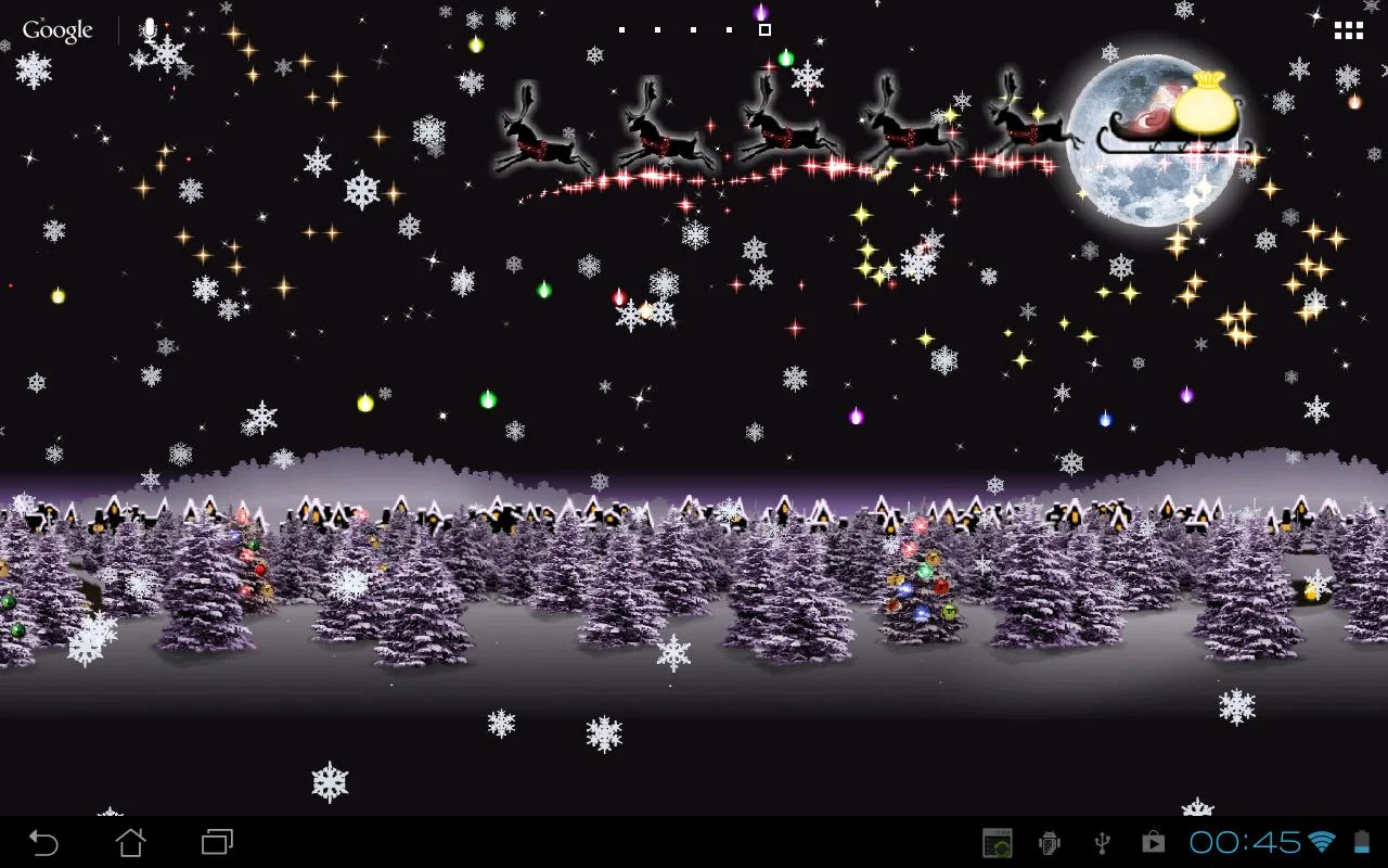 Живые обои Christmas Live Wallpaper HD на Андроид