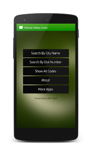 【免費生活App】Pakistan Dialing Codes-APP點子