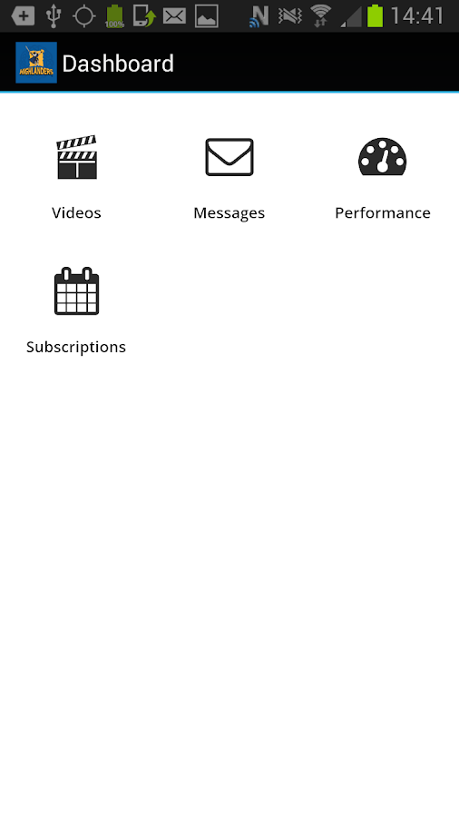   Sport Zone Highlanders – snímek obrazovky 