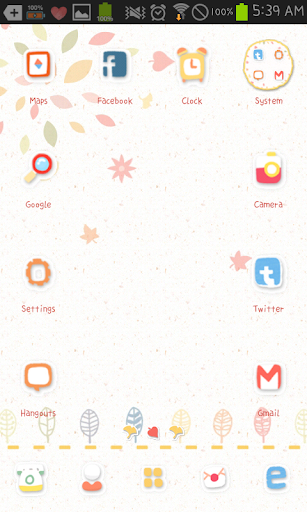 【免費個人化App】November go launcher theme-APP點子