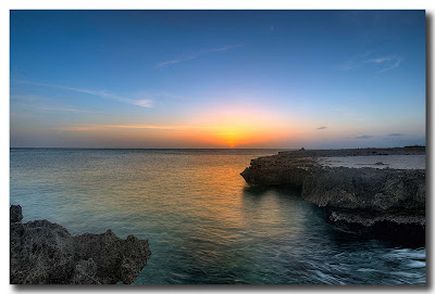 A peaceful sunset on Aruba.