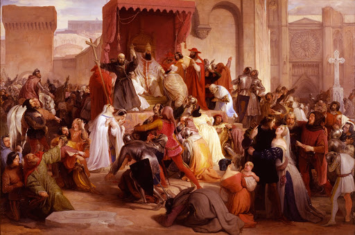 Pope Urban II Preaching the First Crusade in the Square of Clermont