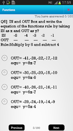 US 8th Math Functions poster 2