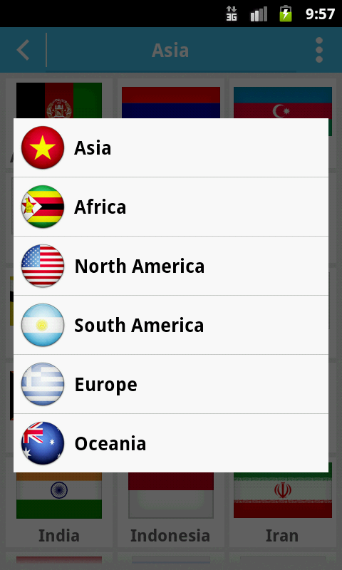 Guess Flags - screenshot