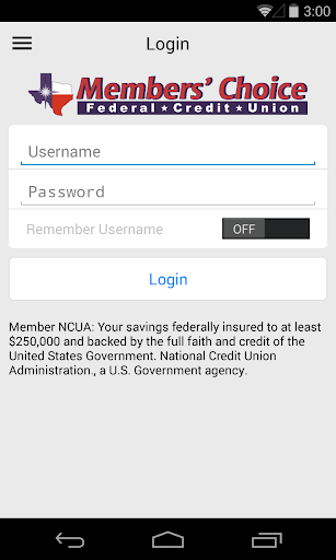 Members' Choice FCU - Mobile