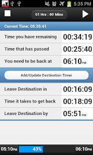 Lunch Time Timer - SmartWatch Screenshots 1