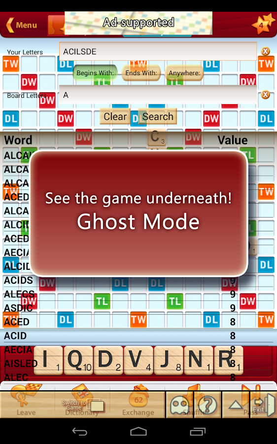 Word Breaker (Scrabble Cheat) screenshot
