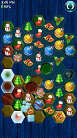 Christmas Hexagon Match 3 APK صورة لقطة الشاشة #3