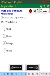 IEO Grade 1 English Olympiad Screenshots 10