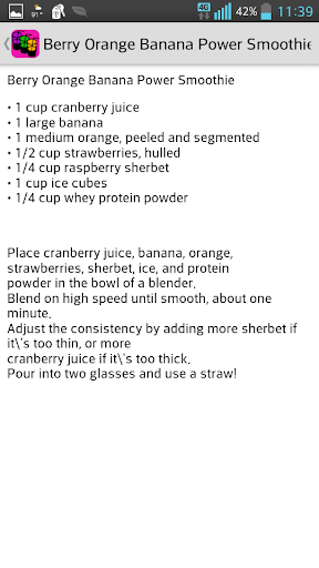 【免費健康App】Awesome Smoothie Recipes-APP點子