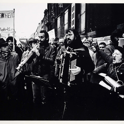 Protestdemonstratie Tegen Bedrijfssluiting Eddy Posthuma De Boer 1977 