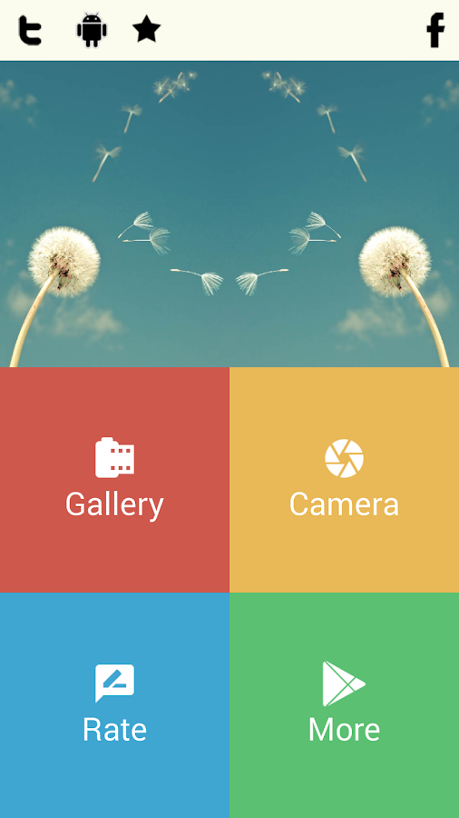 Mirror Image Photo Editor screenshot