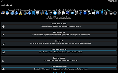 Screenshot 3C Toolbox Pro v1.2.1