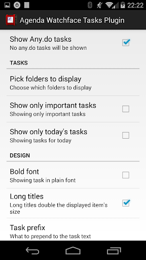 Agenda Watchface Tasks Plugin