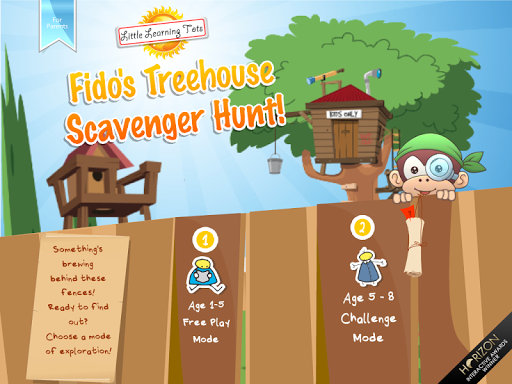 Fido Treehouse Scavenger Hunt