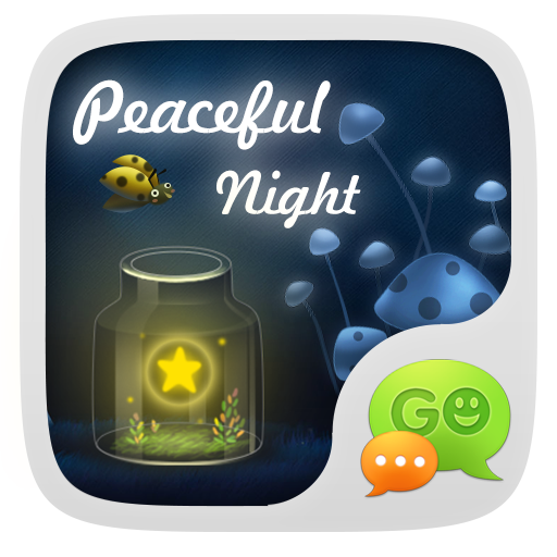 (FREE)GO SMS PEACEFUL THEME LOGO-APP點子