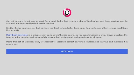 Free Download Daily Back Excercises APK