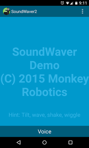 SoundWaver Musical Toy Demo