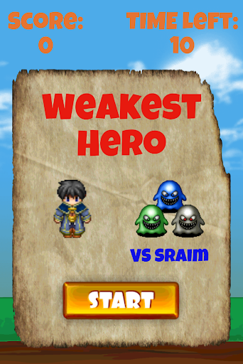 簡単暇つぶしミニゲーム Weakest Hero