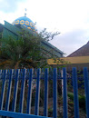 Kubah Masjid Biru Kuning