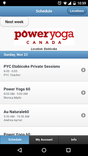 Power Yoga Canada Etobicoke