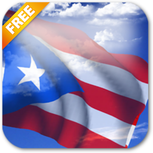 Download 3D Puerto Rico Flag LWP for PC