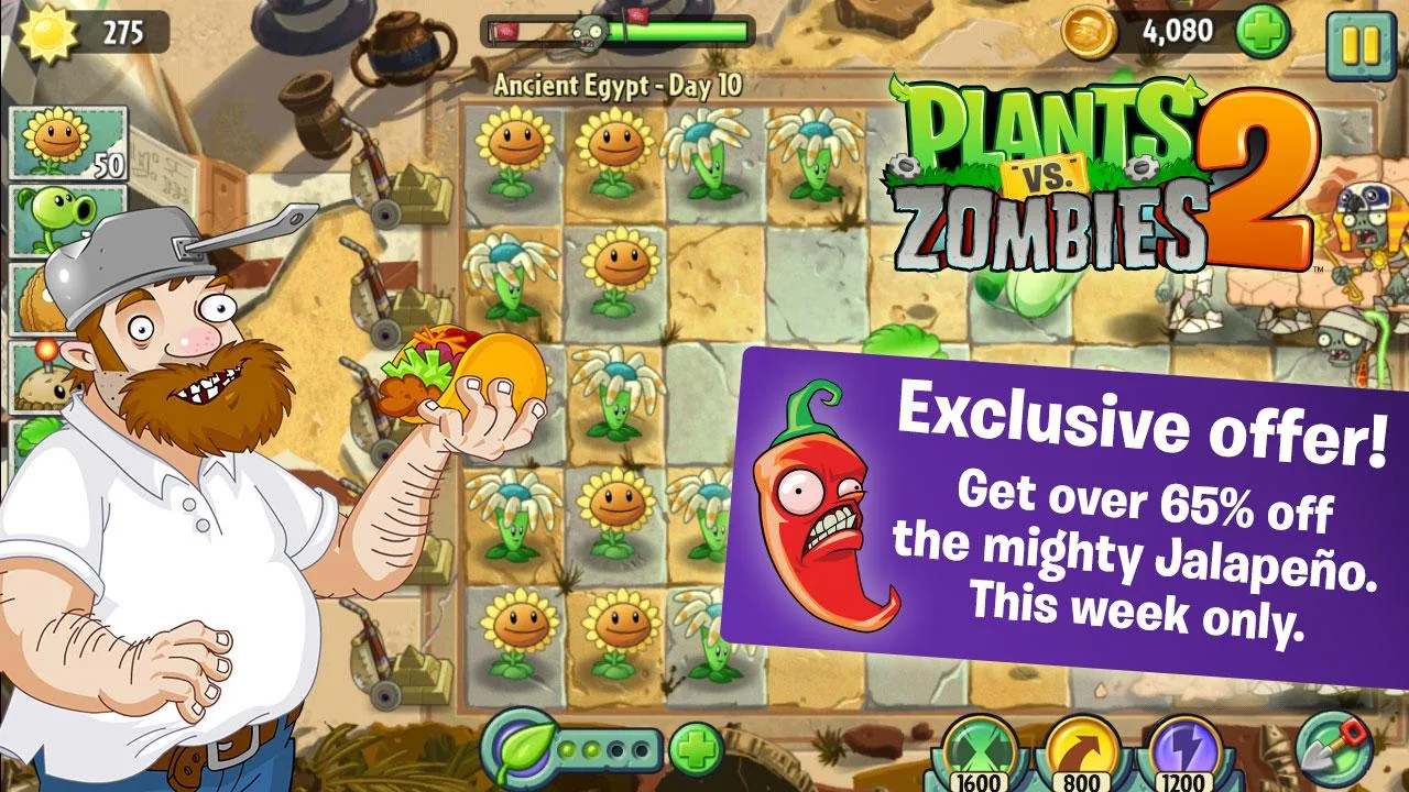 Plants vs. Zombies™ 2 - screenshot