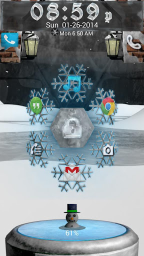 免費下載個人化APP|Winter 3D Go Locker Theme app開箱文|APP開箱王
