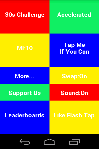 Flash Tap Game
