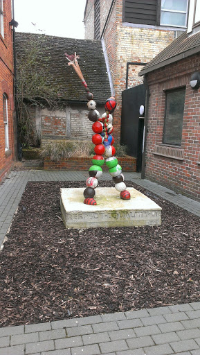 The Courtyard Ball Sculpture