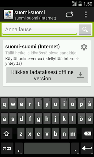 Finnish-Finnish Dictionary