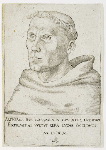 Martin Luther, Bust in Three-Quarter View