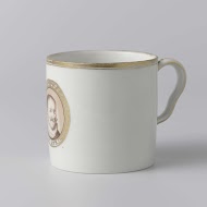 Kop met het portret van Piet Hein