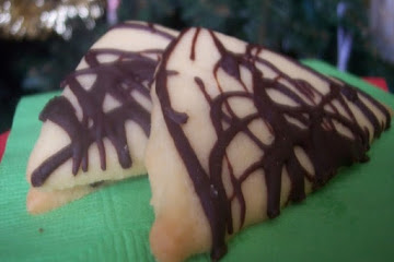 Kahlua Drizzled Butter Cookies