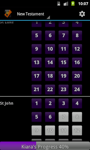 Bible Reading Chart