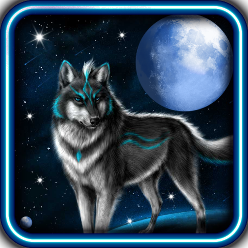 Wolf n Moon live wallpaper LOGO-APP點子