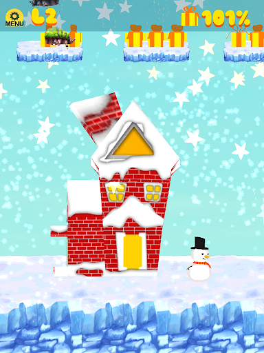 【免費街機App】Snowman Falldown Game - Free-APP點子