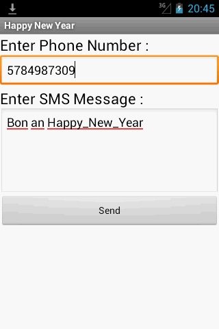 【免費通訊App】Happy New Year Sender-APP點子