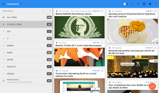download gReader | Feedly | News | RSS free