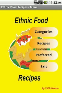 Free Download Ethnic Food Recipes APK