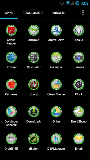 Green Neon Apex Icon Pack