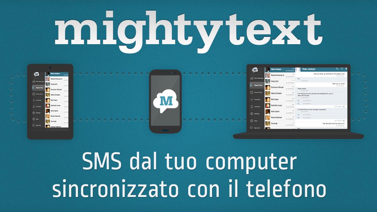 Android application Sync SMS Messages from your PC screenshort