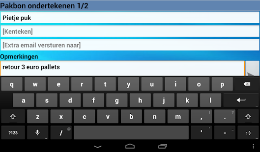 MoRE Pakbon App Demo Screenshots 12