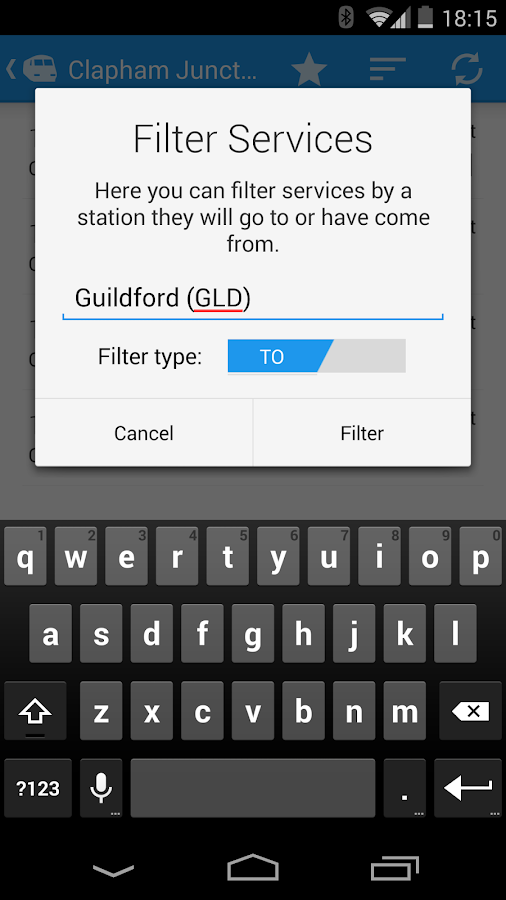Realtime Trains - Android Apps on Google Play